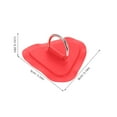 thumbnail image 2 of WRITWAA 4 Pcs Boucles de Canot en PVC Rouge en Forme de D pour Accessoires de Kayak 9.00X8.00X1.00cm, 2 of 8