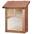 thumbnail image 1 of Americas Finest Lighting AF-3021-OP-HN Arch Verical Mailbox, Honey - Old Penny, 1 of 1