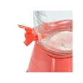 thumbnail image 5 of Gibson Home 13094902RR Chiara 2 GL - Glass Lid & Metal Base - Coral - Mason Beverage Dispenser, 5 of 5