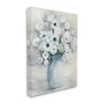 thumbnail image 3 of Stupell Industries Mixed White Peonies & Poppies Bouquet Traditional Painting Painting Gallery Wrapped Canvas Print Wall Art, Design by Sally Swatland, 3 of 7
