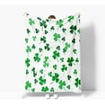 thumbnail image 4 of Happy St Patrick''s Day Throw Blanket, Green Clover Leaves Shamrock Blankets and Throws, Super Soft Cozy Blankets Spring Holiday Decorate Throws for Bed Couch Sofa, 50x60 Inches, 4 of 6