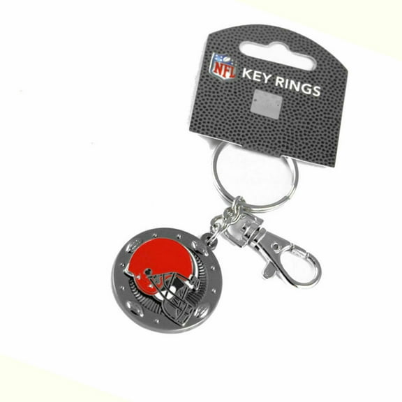 impact keychain key ring clip NFL