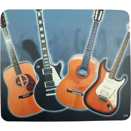 AIM Acoustic/Electric Guitars Mousepad (Best Mouse For Aiming)