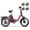Rose Pink, variant on Cbvelo 1000W Folding Electric Bike, 48V 20.8AH Large Removable Battery E-Bike, 30+MPH, 80 Miles Max Range, 20" Fat Tire Electric Bike for Adults, Adult Electric Bicycles for Commute