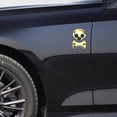 thumbnail image 4 of TIMIFIS Skull Bumper Sticker Skull Car Sticker Car Personality Car Sticker Skull Body Sticker Metal Skull Body Side Door Decoration Sticker Car Stickers, 4 of 6