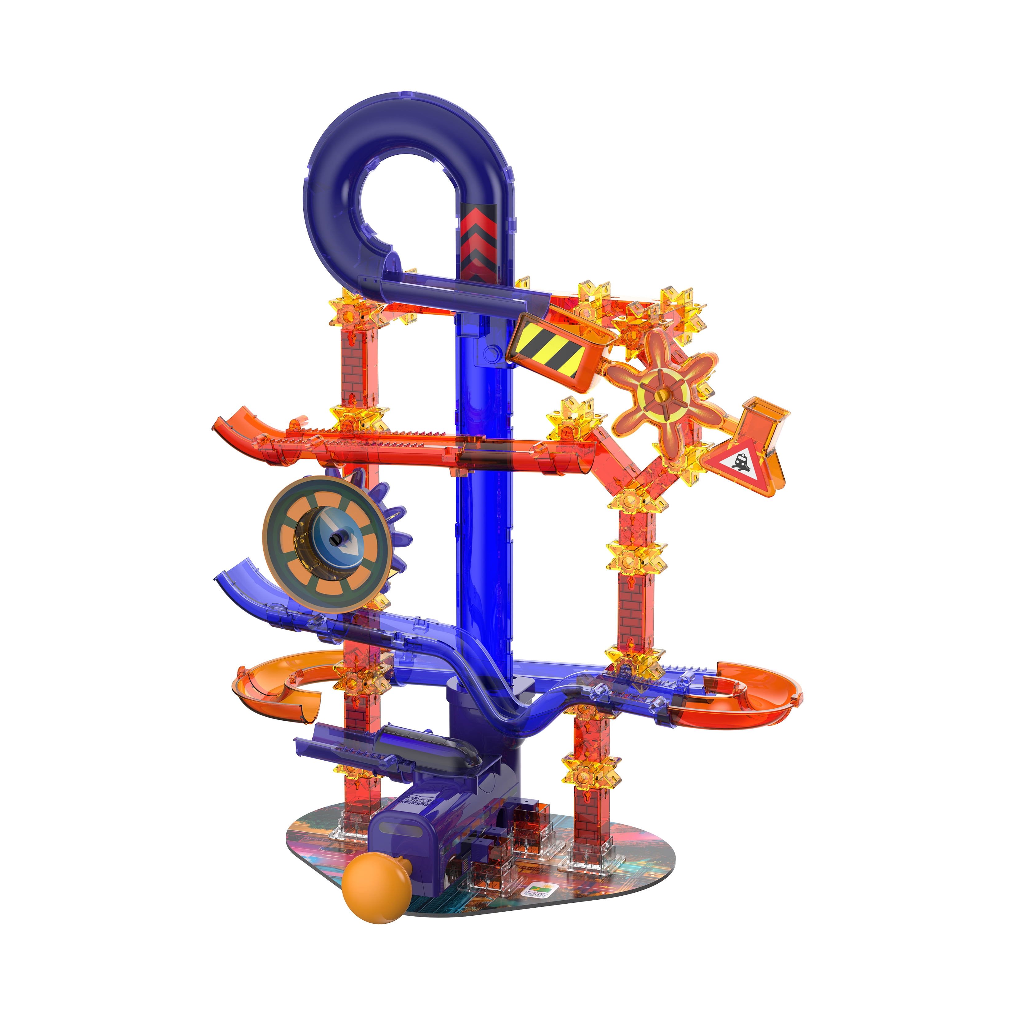 The Learning Journey Techno Gears Marble Mania - Midnight Xpress: 80+ Pcs