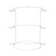 thumbnail image 4 of Tiara de boda, tocado, princesa de metal, diadema de novia Blanco 3 niveles., 4 of 9