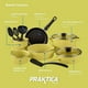thumbnail image 4 of Batería De Cocina Cinsa Praktica Verde Lima Bay De 12 Piezas, 4 of 5