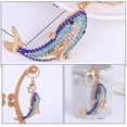 thumbnail image 6 of IDEANATEGRATE Shark Keyring for Women and Men with Rhinestone and Alloy Material 1Pcs, 6 of 8