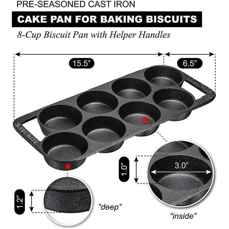 Pre-Seasoned Cast Iron Muffin Pan - China Cake Pan and Bakeware price