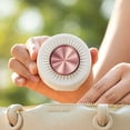 thumbnail image 5 of Clearance Sale! | 3 Speed Quiet Rechargeable Clip Fan, 360° Rotatable Portable Mini Personal Fan, Hands-Free Cooling Fan For Home School Travel Hiking Outdoor(White), 5 of 9