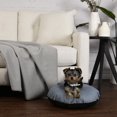 thumbnail image 4 of Round Dog Bed, Pet Bed, 22" (Anti-Slip Bottom), 4 of 5