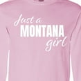 thumbnail image 4 of Inktastic Just a Montana Girl Born and Raised Long Sleeve T-Shirt, 4 of 5