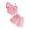 1-Pink221, variant on Tiijoy Baby Girls Summer Outfits Solid Color Flower Camisole Top Shorts Set, Sizes 6M-3T