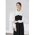thumbnail image 5 of CAILDANL Fake Collar Long Sleeves Detachable Half Shirt Victorian Blouse Top for Women, 5 of 5