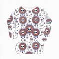 thumbnail image 5 of TOWED22 Boys Girls Halloween Pajamas Ghost Graphic Long Sleeve Pant Sets Pumpkin Pjs Kids Holiday Sleepwear, 5 of 7