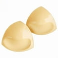 thumbnail image 1 of Seamless Triangle Double-Sided Breathable Chest Pad for Women, Gathered Thickened Self-Adhesive Sponge Inserts, 1 of 4