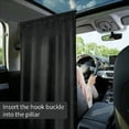 thumbnail image 4 of 2pcs/set Car Privacy Curtains Sun Shade Isolation Privacy Curtain Car Air Conditioning Divider Curtain for Front And Rear Seats, 4 of 7
