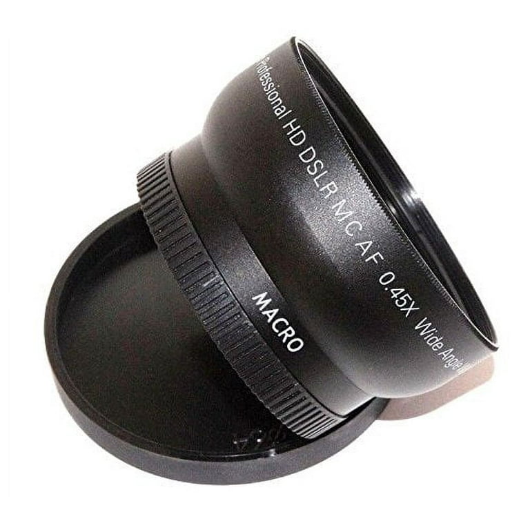 NEW HD WIDE ANGLE WITH MACRO LENS for SONY SLT-A55V SLT-A55 (55mm  Compatible)
