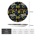 thumbnail image 2 of Kdxio Rock Your Socks Bone China Decorative Plate Ceramic Decorative Plate for Home Office Wall Stand Decorative Plates for Home Bedroom-7in, 2 of 6