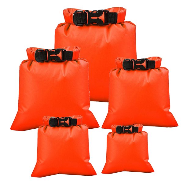 FLhrweasw 5 Unids/set Seca Resistencia Al Desgarro Seca Natación para Navegación A La Deriva (naranja)