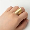 thumbnail image 4 of Xihbxyly Anillo de Apertura Dorado para Mujer, Conjunto de Joyería de Cobre Ajustable, Elegante Accesorio de Moda, Regalo para Ella, Empaque de Opp de 2 Piezas., 4 of 4