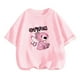 thumbnail image 4 of Camisón infantil de Stitch con diseño de anime kawaii, camisetas casuales de verano a la moda con múltiples dibujos animados, camisetas con cuello redondo y manga corta estampadas, 4 of 5