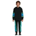 thumbnail image 3 of Cheetah Boys Fleece Hoodie and Joggers, 2-Piece Set, Size 4-18 Husky, 3 of 5
