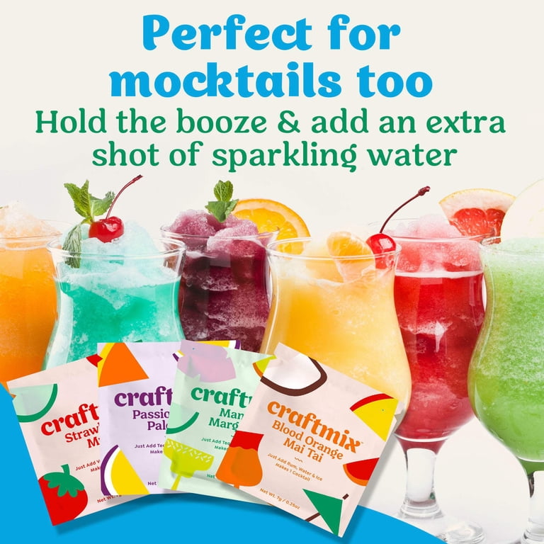 Craftmix, Variety Pack, Makes 12 Drinks, Includes 4 Flavors, Vegan