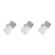 thumbnail image 1 of Scienceny 200 Pieces Professional 3mm Copper Crimp Plug-In Terminal Connector Wire High Terminal Press Connectors Electric Strength Set Type1 NO1 Scienceny CBP493203, 1 of 6