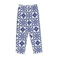 thumbnail image 4 of Xecao Porcelain Chinaware Women's Straight Lounge Pajama Pants: The Epitome of Relaxed Sleepwear, 4 of 9
