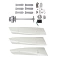 thumbnail image 4 of Wind Turbine, Wind Turbine Generator Glass Fiber Blades 3 Blade Coreless PMG  For Cabin 24V, 4 of 8