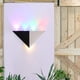 thumbnail image 5 of Aplique de pared LED triangular moderno de 5 W, lámpara de pared de aluminio para pasillo interior, iluminación decorativa para teatro, estudio y restaurante., 5 of 5