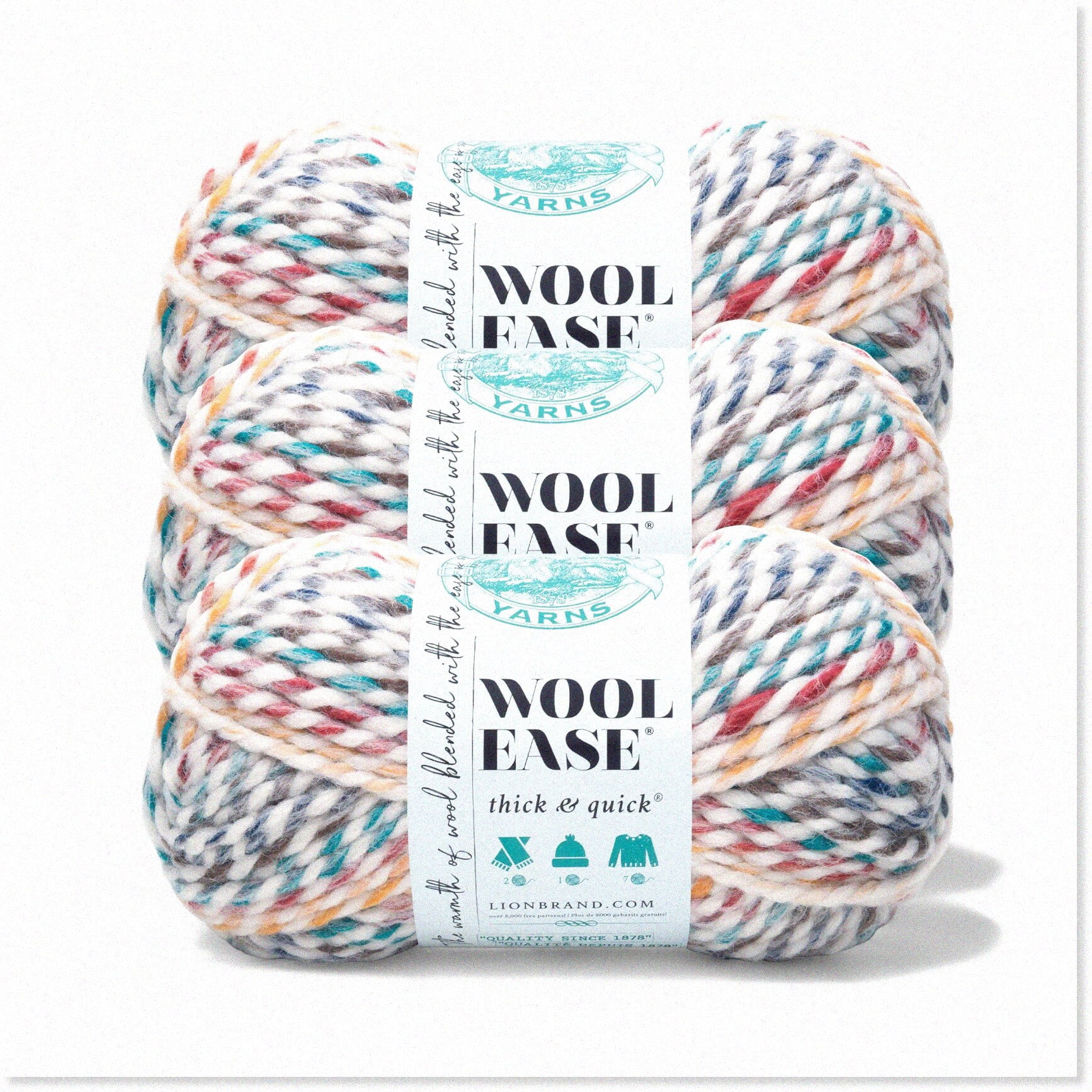 CozyCraft Woolly Wonder Trio de Fils Luxueux, Rapide et Moelleux