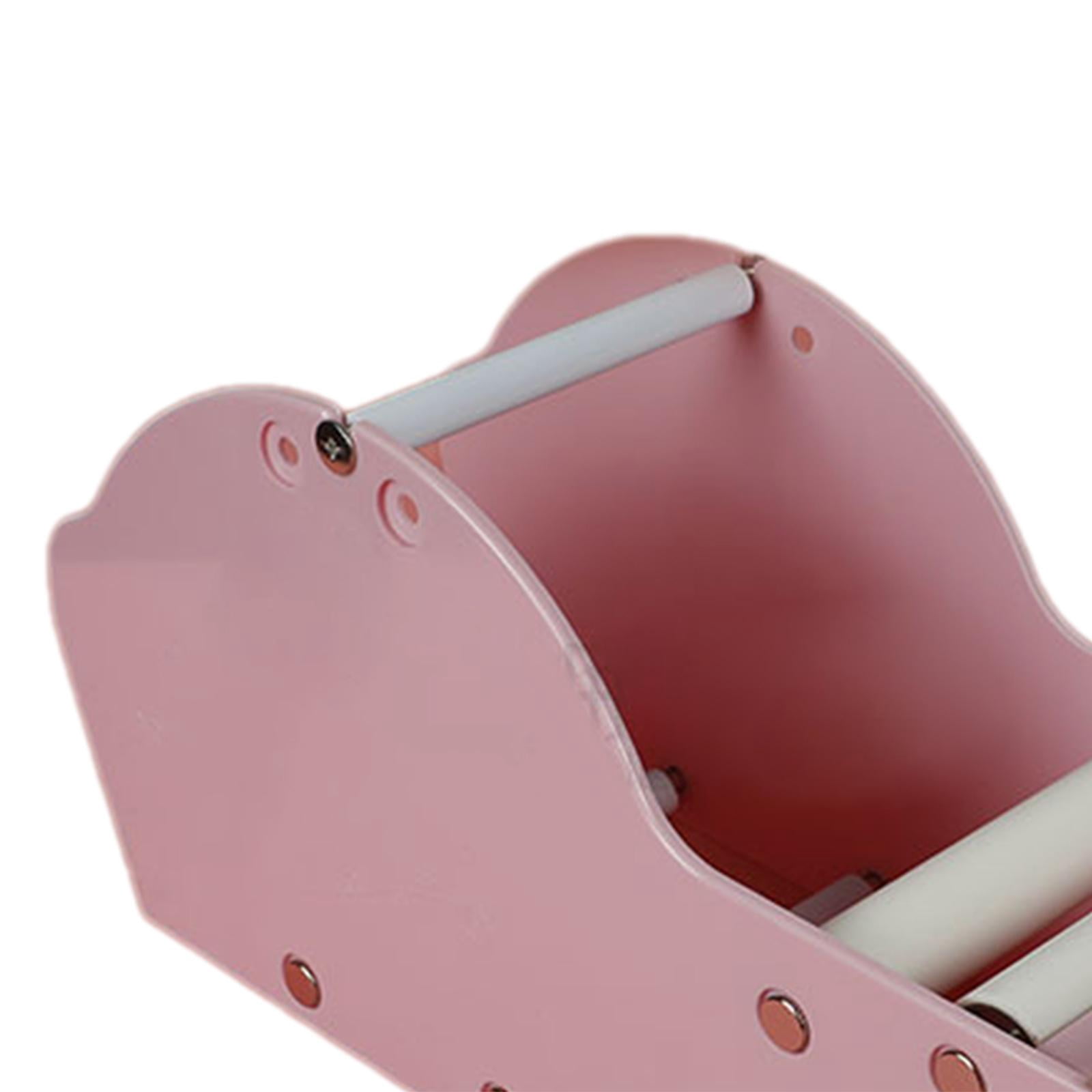 Colaxi Water Activated Tape Dispenser Cutter Gummed Tape Dispenser for Carton Box Sealing Lightweight up to 8.5cm Wide Tape Portable Pink