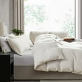 thumbnail image 2 of LammaLoe Duvet Cover King Size, Soft Prewashed 3-Piece Duvet Cover Bedding Set with Pillow Shams, Off-White, 2 of 8