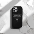 thumbnail image 3 of Kobe Magnetic iPhone Case, Black Mamba Phone Case, 3 of 10