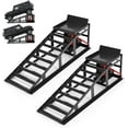 thumbnail image 2 of Yesurprise Heavy Duty 5 Ton Hydraulic Car Ramps 11,000LBS (2 Pack) Steel Lift Adjustable Height 11.61"-16.21" Low Profile, 2 of 9