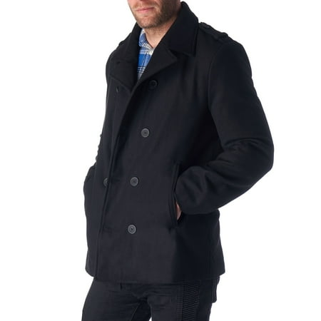 breasted anvil peacoat pea bryce hammer blend wool coat jacket mens double dress