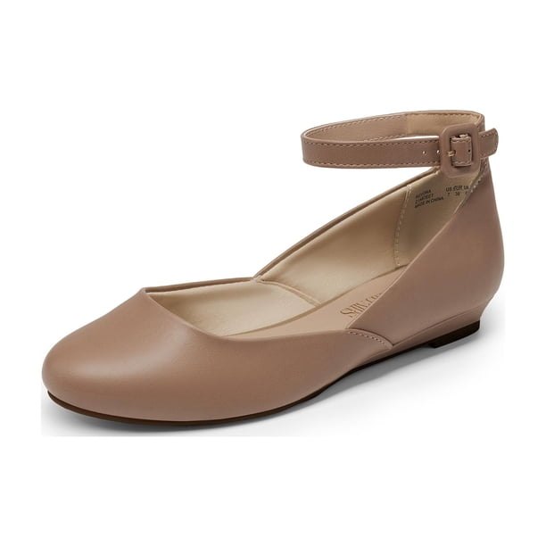 Zapatos DREAM PAIRS REVONA Bailarinas para Mujer Nude