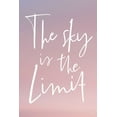 thumbnail image 2 of Lux + Me Designs 23x32 White Modern Wood Framed Museum Art Print Titled - The Sky is the Limit, 2 of 4