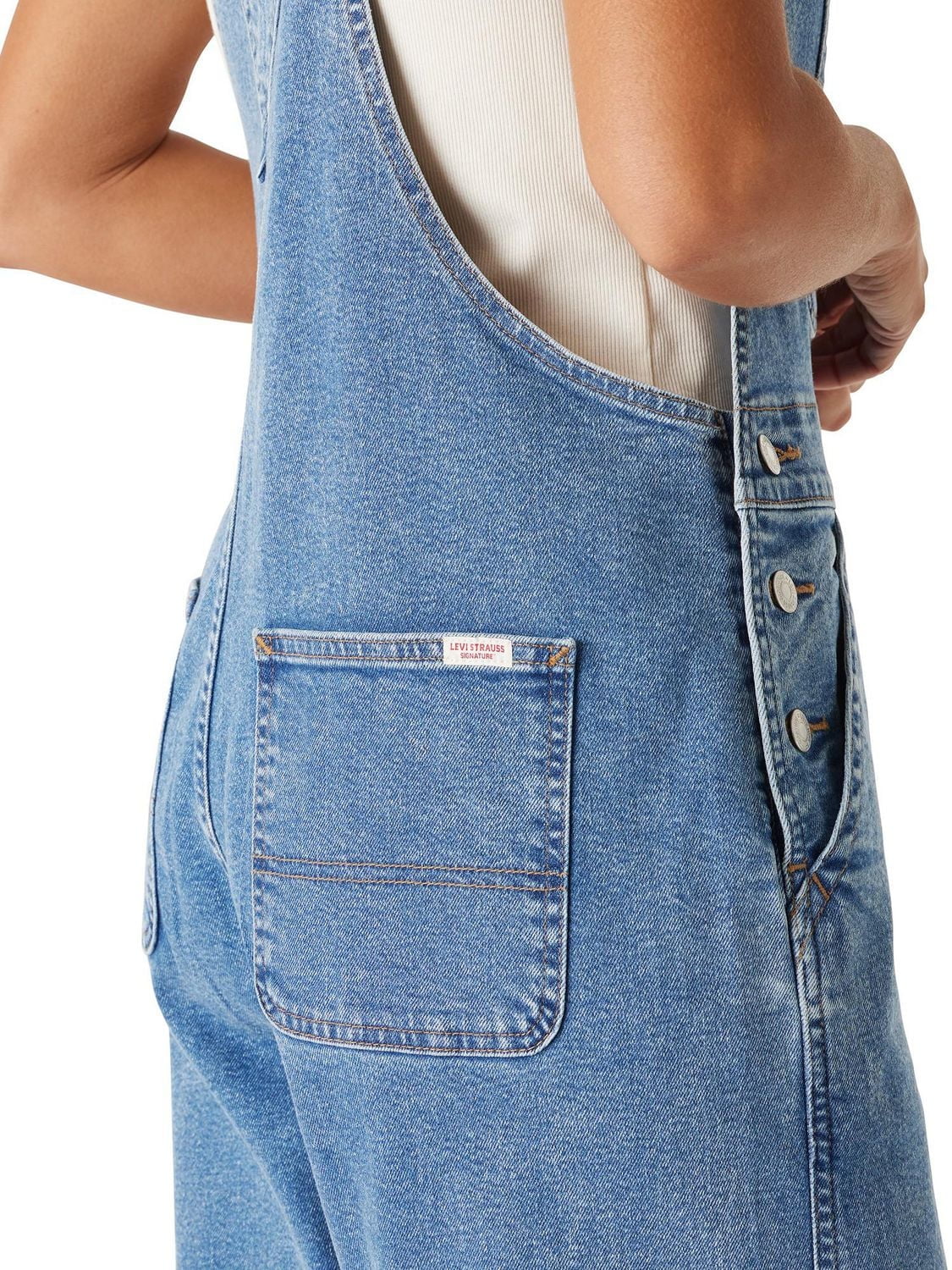 90's vintage Levi's denim coverall Levi Strauss Signature™ Gold