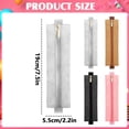 thumbnail image 3 of Elastic Pencil Case Pen Pouch for Notebook Elastic Pen Holder for Notebook Portable Pencil Pouch with Zipper Large Capacity Stationery Storage Bag, Notebook Pencil Pouch Journal Classroom Supplies, 3 of 4