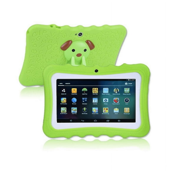 G Need 7" Children's Tablet Android Tablet 8GB Rom 1024*600 Resolution Wifi Children's Tablet Green