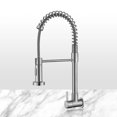 thumbnail image 3 of Robinet de Cuisine Brossé Rétractable pour Évier Froid Robinet à Poignée Unique Rotation 360 Robinet de Douche de Cuisine, 3 of 5