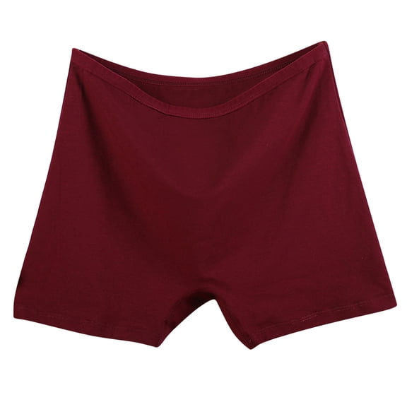 Tejiojio Women's Solid Plus Size XL-6XL Casual High Waisted Cotton Underwear,Ladies Soft Full Briefs Panties,Soft Breathable Super Stretchy