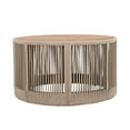 thumbnail image 6 of Holaki Outdoor Rattan rope & Acacia Wood Coffee Table - Patio Balcony Furniture for Garden, Yard, Balcony - Weather Resistant, 6 of 11