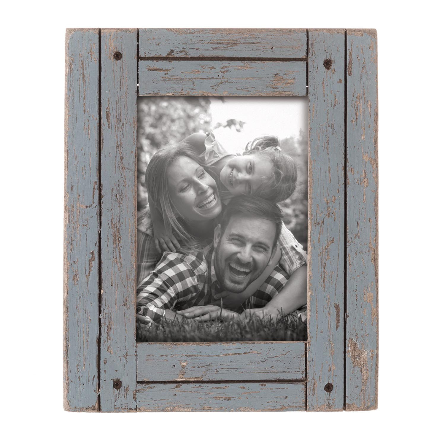 Foreside Home & Garden Gray 5 x 7 inch Decorative Distressed Wood