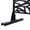 Black#232, variant on Privacy Screen Outdoor & Indoor Privacy Screen Metal Privacy Screen 76" H×48" W, Freestanding Decorative Privacy Screen for Deck Balcony Patio, Privacy Fence Panels for Outside Lawn Garden PS111 BLAC