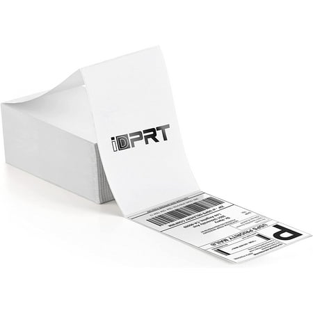 Shipping Labels - 4×6 Thermal Direct Shipping Label, Fan-Fold Labels,  Thermal Shipping Label for Label Printer, 500 Labels Per Stack, ddress  Blank ...